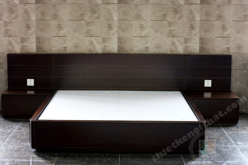  Giường ngủ gỗ hiện đại sang trọng
